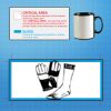Black Mug with White Panel Thumbnail