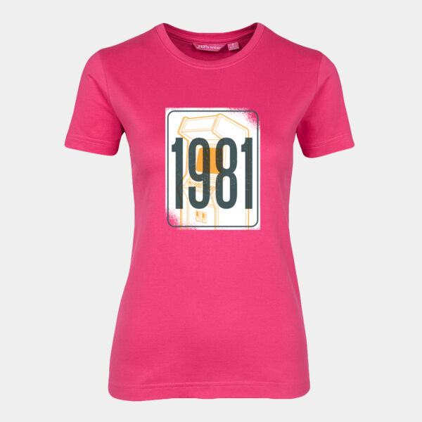 Retro 1981 - JB's Wear - 1LHT - Fitted Tee  Thumbnail