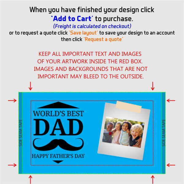 Worlds Best Dad with Photo - Premium Stubby Coolers Thumbnail