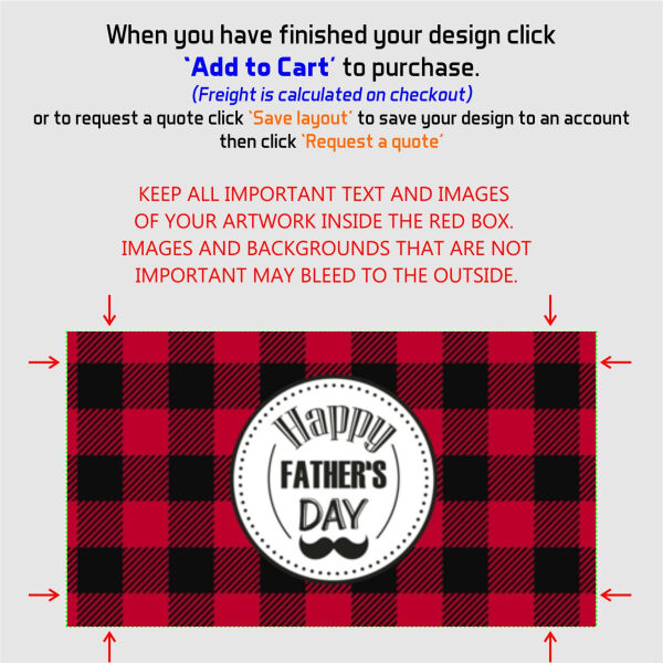 Plaid Fathers Day - Premium Stubby Coolers Thumbnail