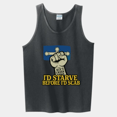 I'D STARVE BEFORE I'D SCAB SINGLET Thumbnail