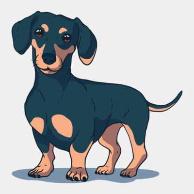 dachshund tshirt 01 HQ 01 Thumbnail