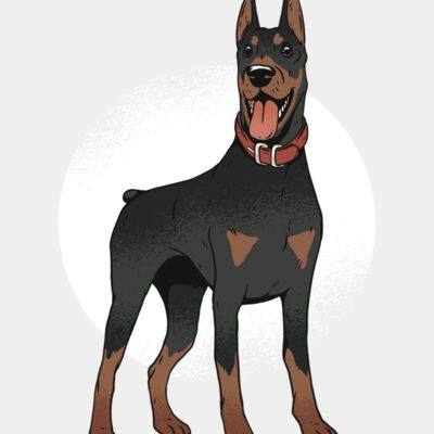 Doberman dog tshirt 01 t shirt Thumbnail