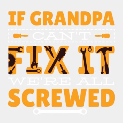 GrandpaFixIt tshirt PR ET t shirt Thumbnail