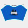 Schooner Wave Glass Cooler Thumbnail
