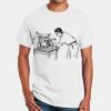 Cotton Mens T-Shirt White Only S to 5XL ON SALE! Thumbnail