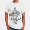 Cotton Mens T-Shirt White Only S to 5XL ON SALE! Thumbnail