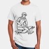 Cotton Mens T-Shirt White Only S to 5XL ON SALE! Thumbnail