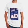 Cotton Mens T-Shirt White Only S to 5XL ON SALE! Thumbnail