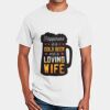 Cotton Mens T-Shirt White Only S to 5XL ON SALE! Thumbnail
